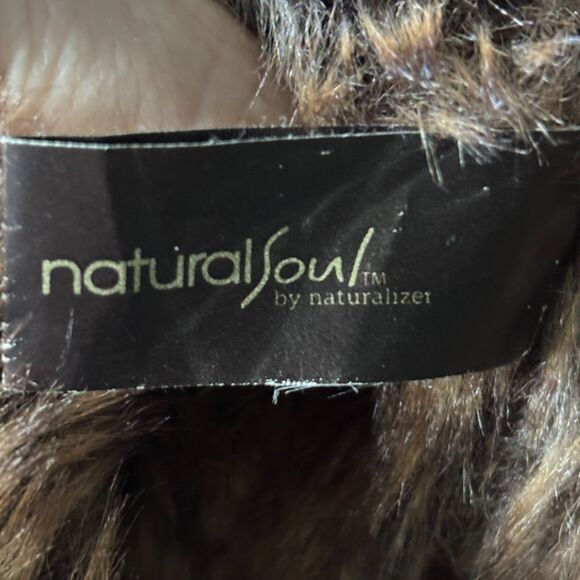 Natural Soul By Naturalizer Woman's Faux Fur Suede Knee High FABIANO Boots 8.5 M - Picture 8 of 9